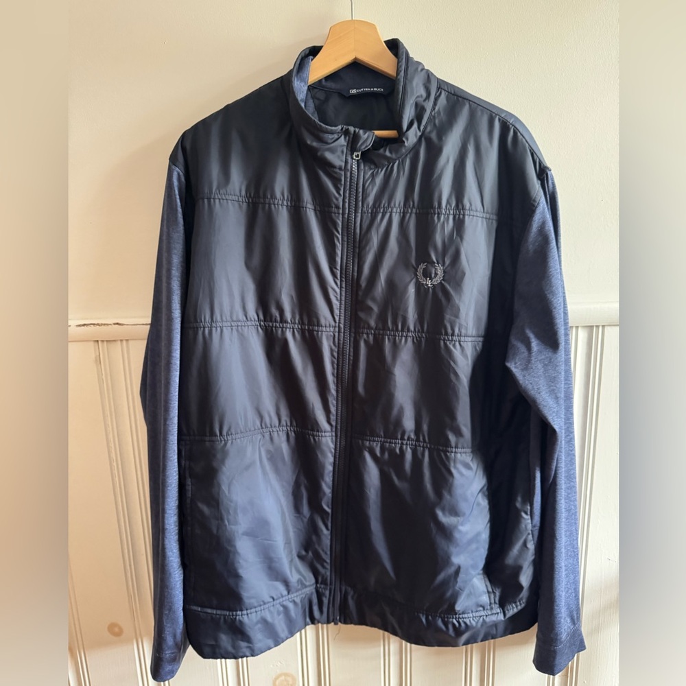 Cutter & Buck Men's Blue Windbreaker
